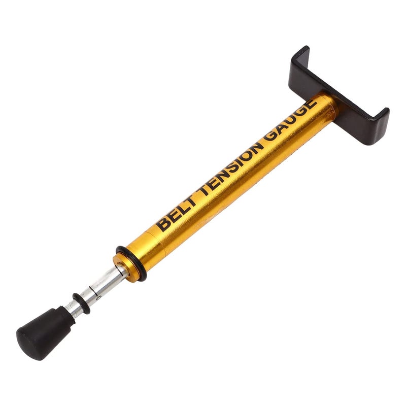 Fydun 10 Lb Belt Tension Gauge L Shape Pad Universal Motor Belt Metal Alloy Replacement for Accurate Motorcycle Setting - Image 1